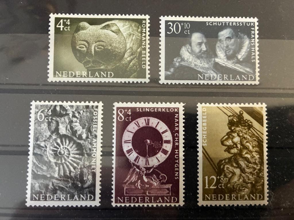 NEDERLAND NVPH 766/70 XX POSTFRIS CW 6€, Timbres & Monnaies, Timbres | Pays-Bas, Envoi, Après 1940, Non oblitéré