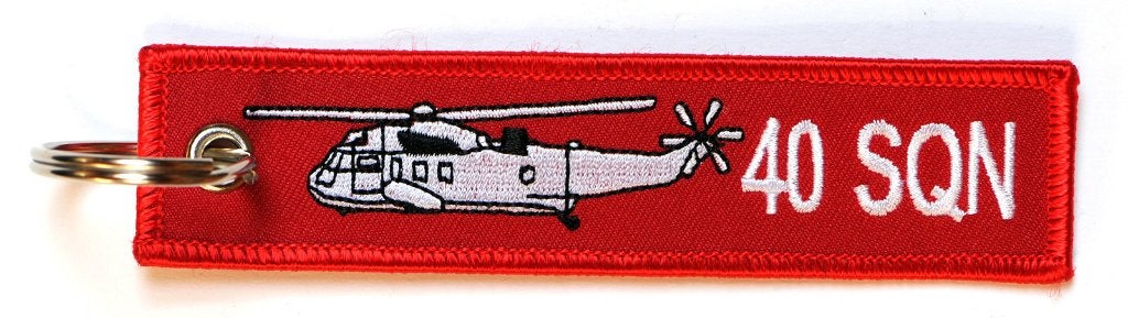 40 San SAR - Seaking remove before flight, Verzenden, Luchtmacht, Embleem of Badge
