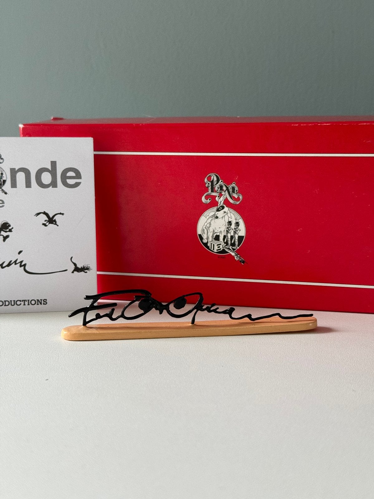 Yeux fachés signature franquin - marsu prod - pixi, Collections, Enlèvement ou Envoi, Tintin, Comme neuf