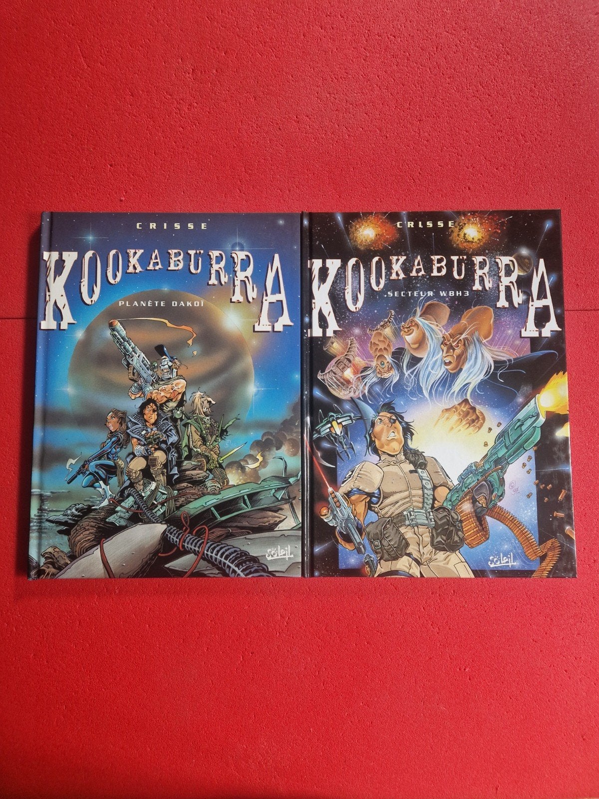 lot de 2 bd kookaburra 1 et 2, Enlèvement ou Envoi