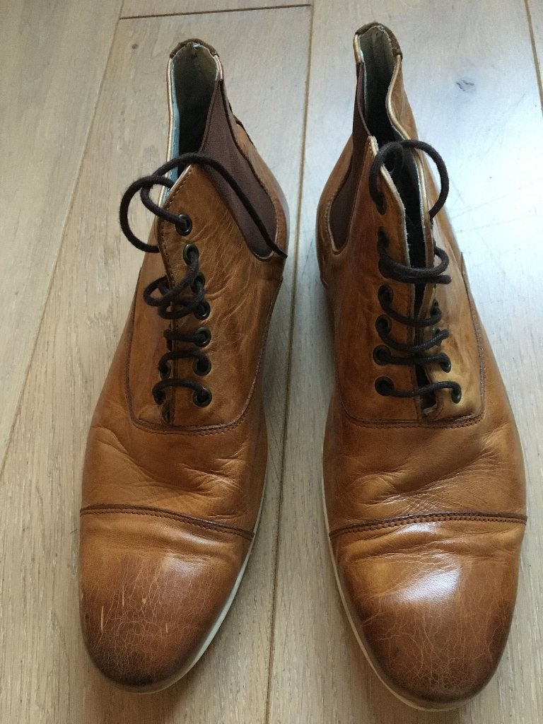 Schoenen Invito cognac maat 42, Kleding | Heren, Schoenen, Wit, Invito, Ophalen of Verzenden, Zo goed als nieuw