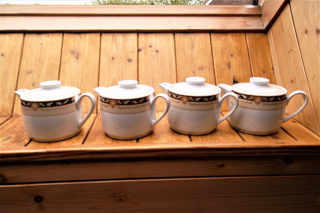 4 theekannetjes, Huis en Inrichting, Ophalen of Verzenden, Nieuw, Theepot
