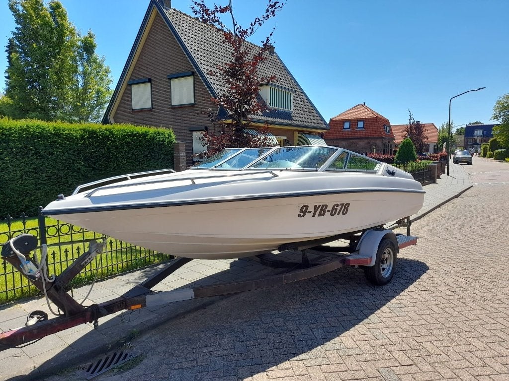Crownline 180 cd 4.3 v6 Mercruiser stallingstrailer inruil, Watersport en Boten, Speedboten, Ophalen, Overige merken, Gebruikt