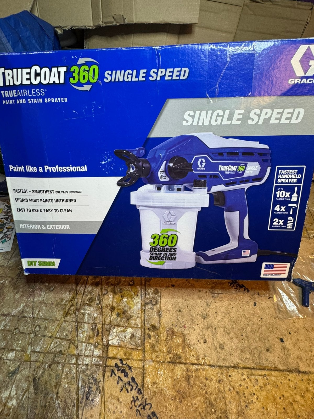 Magnum Graco  TrueCoat 360 Pistolet à peinture, Bricolage & Construction, Enlèvement
