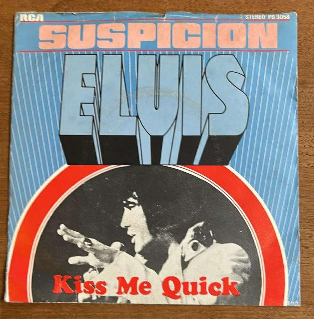 Elvis – Suspicion, Gebruikt, 7 inch, Single, Ophalen of Verzenden