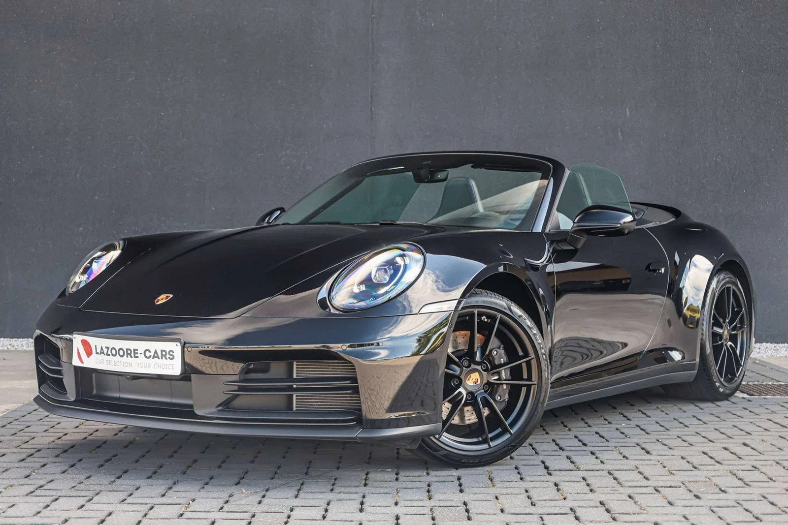 Porsche 992 911 Carrera Cabriolet 3.0-360-Bose-Carplay, Autos, Porsche, Cuir, Achat, Cabriolet, Noir