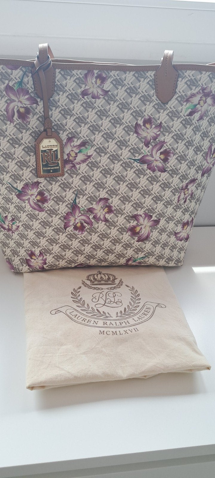Sac Ralph Lauren, Enlèvement ou Envoi, Comme neuf, Beige, Shopper