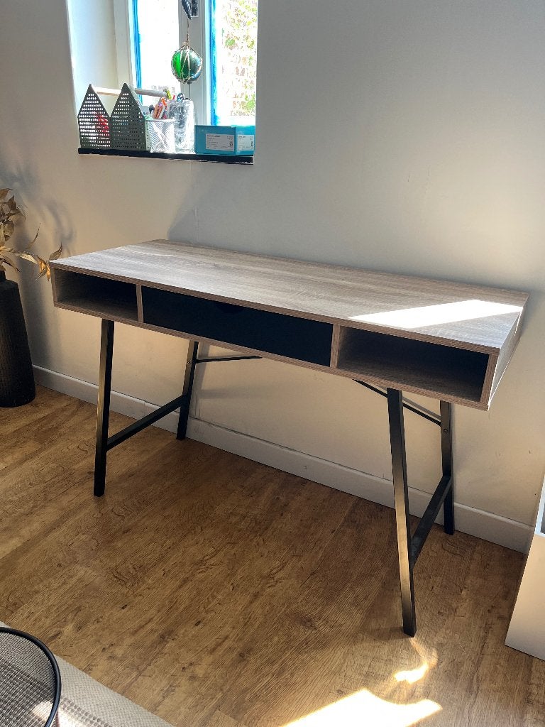 Bureau, Huis en Inrichting, Bureaus, Modern, Ophalen, Demontabel, Zo goed als nieuw
