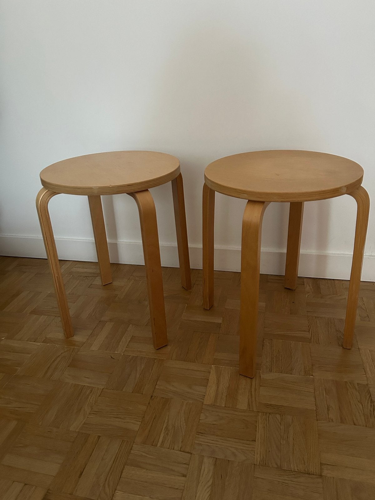 Ikea Frosta krukjes, Huis en Inrichting, Ophalen, Gebruikt, Hout