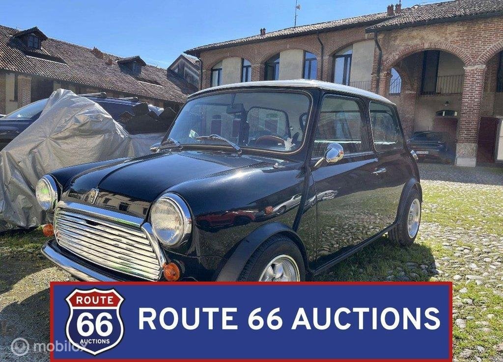 Rover Mini Mayfair | 1989 | Route 66 Auctions, Auto's, Rover, Zwart, Bedrijf, Handgeschakeld