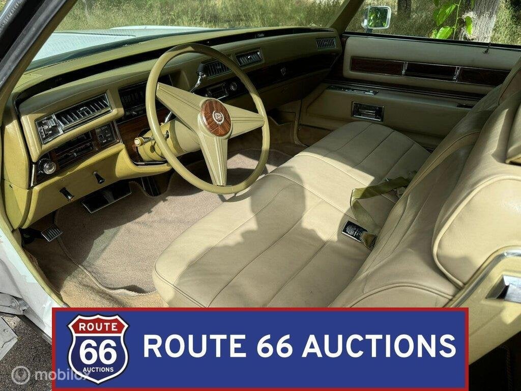Cadillac Eldorado | 1976 | Route 66 Auctions, Autos, Cadillac, Achat, Entreprise, Boîte manuelle