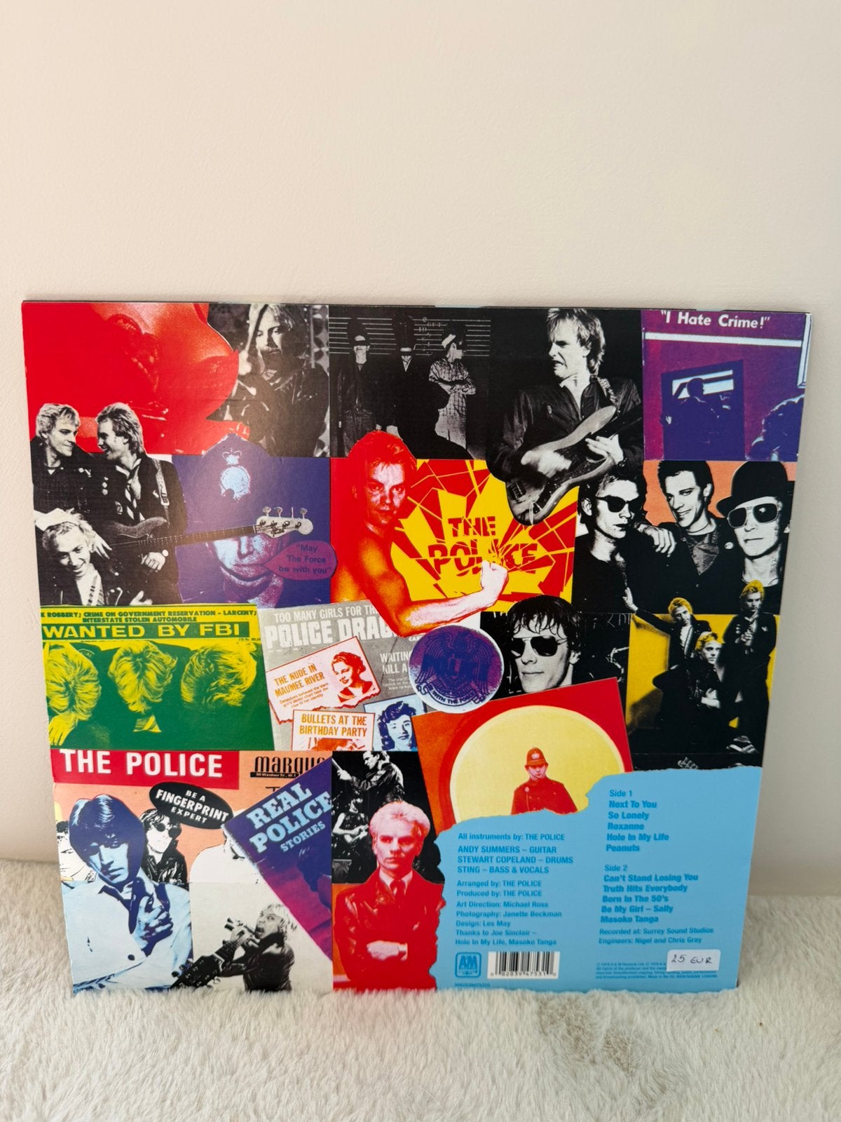 LP The Police - Outlandos d’Amour, Ophalen, LP, Zo goed als nieuw, Inclusief binnenhoes