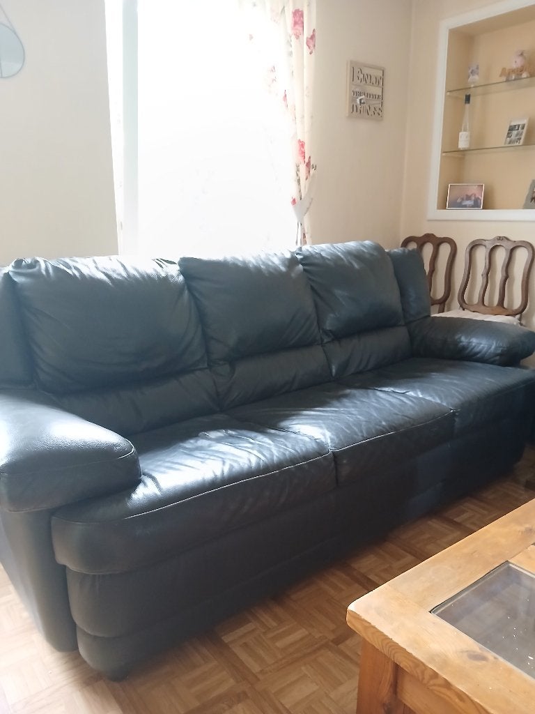 3-zits fauteuil, Ophalen, Gebruikt, Driepersoons, Rechte bank