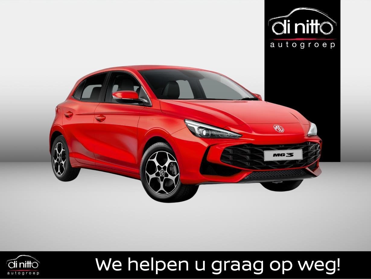 MG MG3 1.5 Comfort, Auto's, MG, Voorwielaandrijving, Parkeersensor, Stof, Zwart
