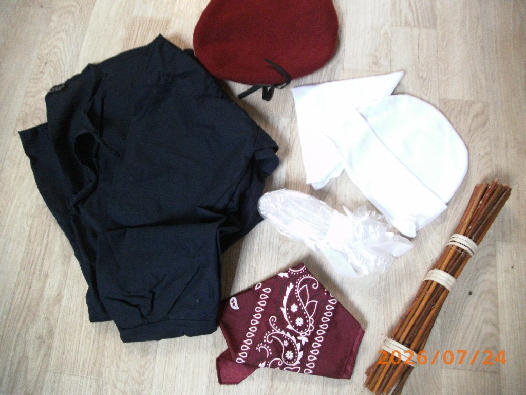 Tenue et accessoire de "paysan" carnaval, Vêtements | Hommes, Enlèvement, Neuf