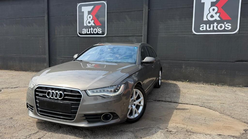 Audi A6 3.0 TDI 2012 – FULL OPTION, Auto's, Audi, Automaat, Euro 5, Bruin, Leder