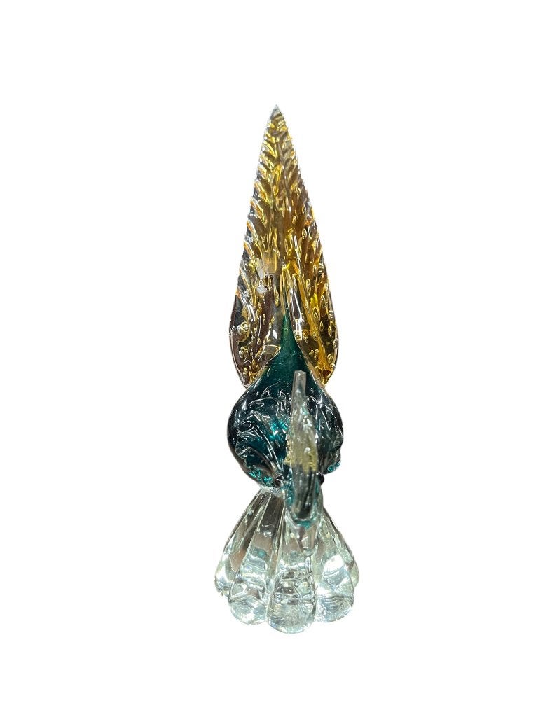 vintage glazen murano decoratie vogel / fazant, Ophalen