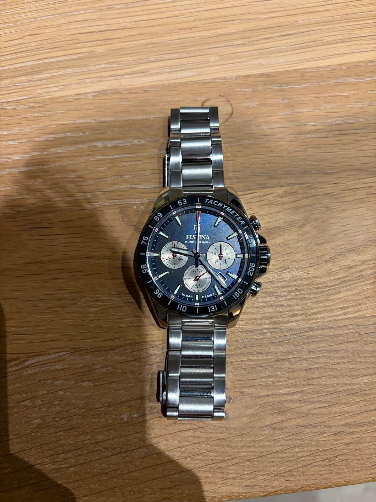 Festina Timeless Chronograph F20560/3, Handtassen en Accessoires, Horloges | Heren, Ophalen of Verzenden, Nieuw, Polshorloge, Overige merken