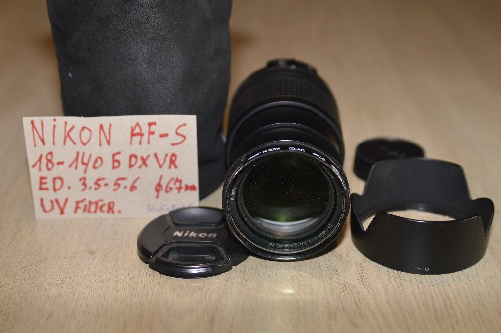 Nikon AF-S 18-140 G DX VR LED avec UV, Enlèvement ou Envoi, Comme neuf, Téléobjectif, Zoom