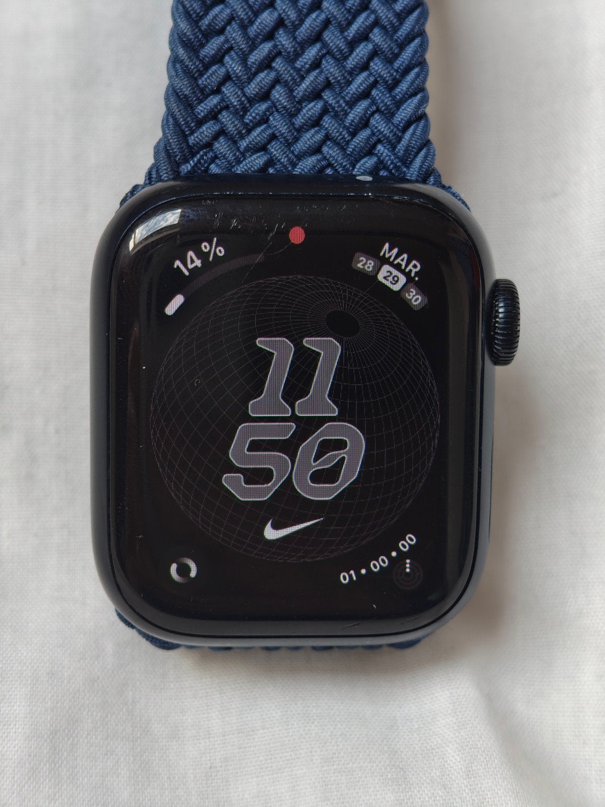 Apple Watch Series 7 Nike 41 mm, Enlèvement ou Envoi, Apple Watch, IOS, Utilisé