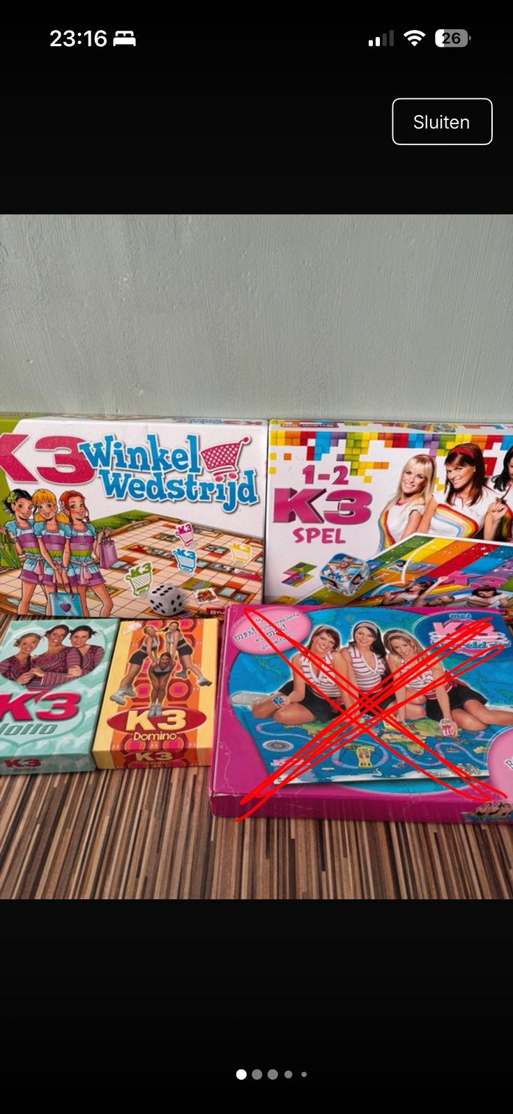 Jeux K3, Enlèvement ou Envoi, Comme neuf