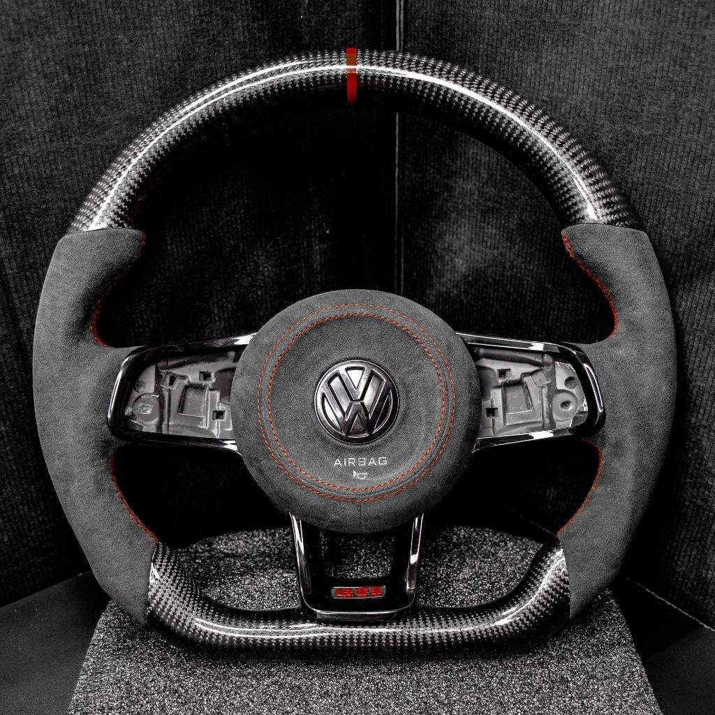 Amélioration volant carbone Alcantara Volkswagen Golf Polo, Enlèvement ou Envoi, Neuf, Volkswagen