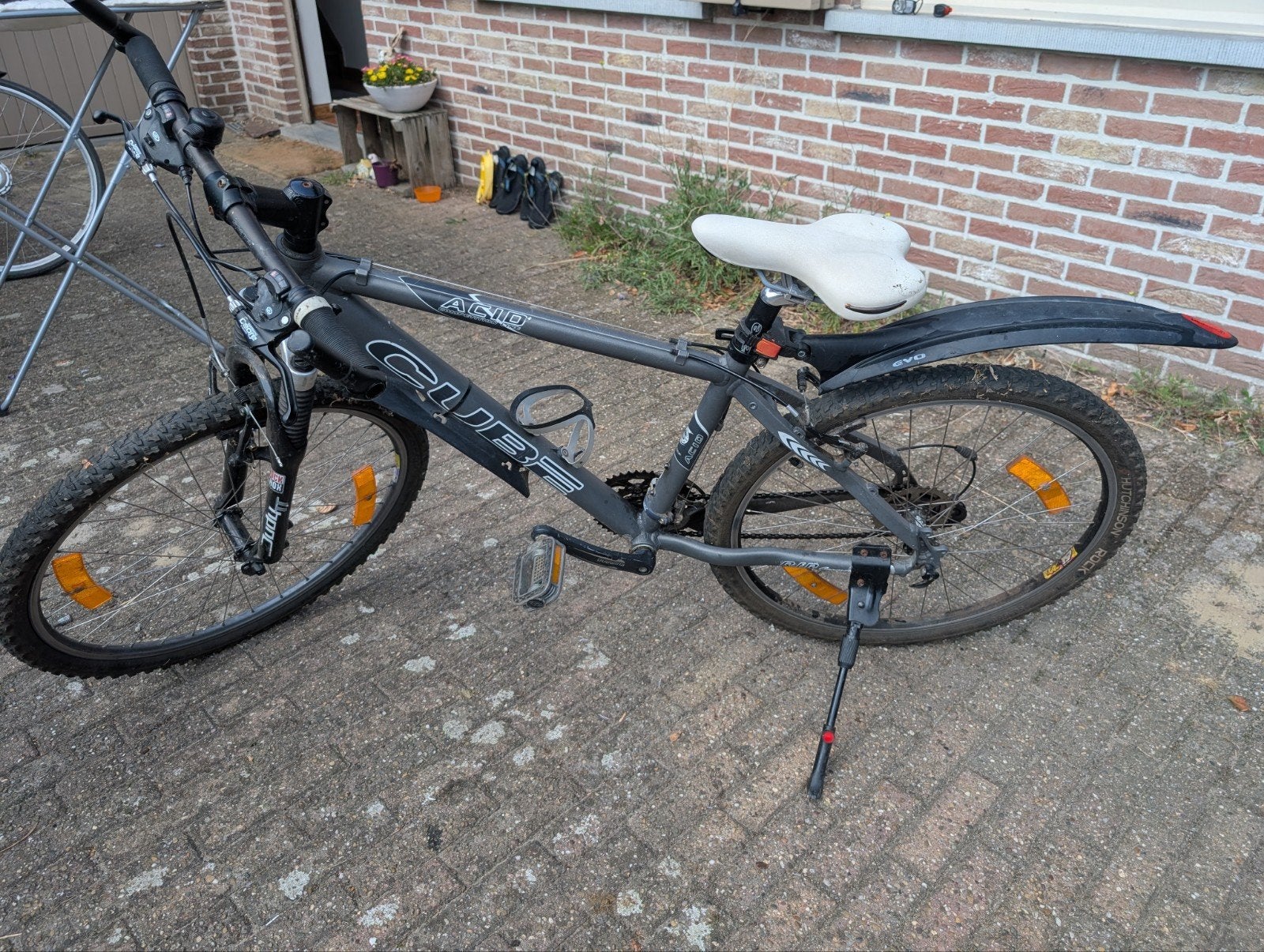 Cube Acid hardtail mountainbike,  26-inch, zwart, Ophalen, 24 inch of meer, Gebruikt, V-brakes