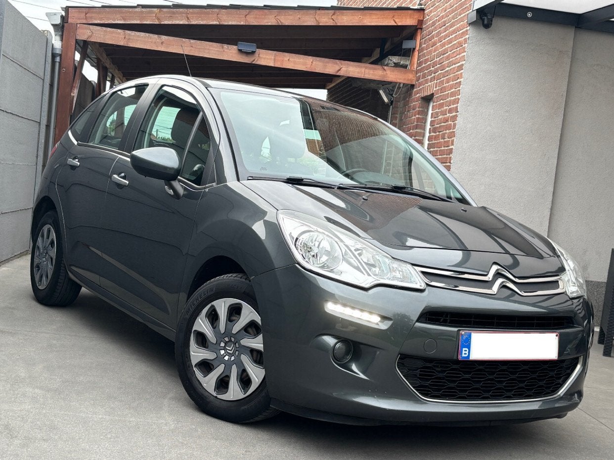 Citroen C3 1.2 VTi 1er PROPRIETAIRE AIRCO *EURO5 LEZ OK*, Euro 5, Zwart, 1199 cc, 5 deurs
