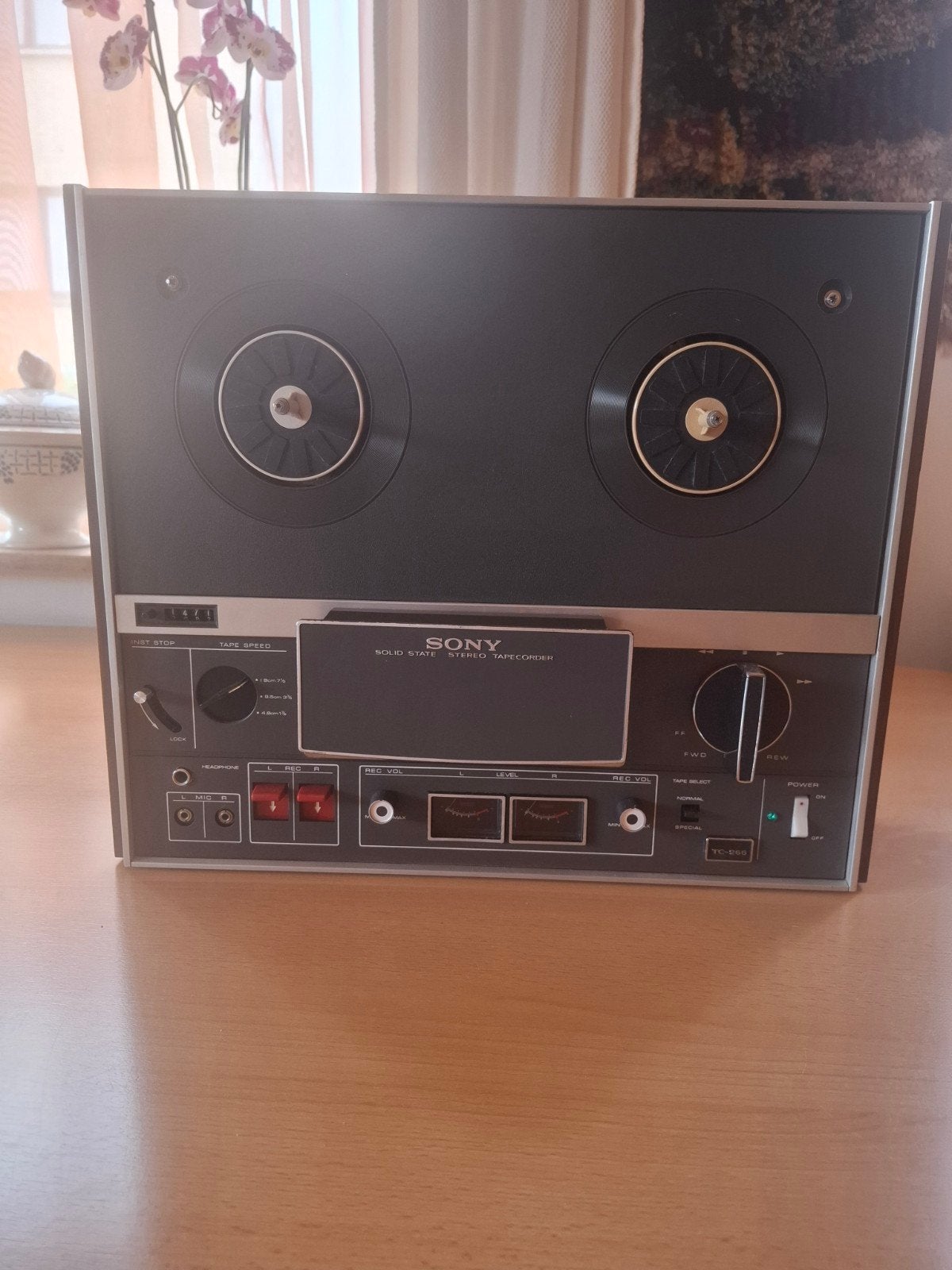 Bandrecorder SONY TC-266, TV, Hi-fi & Vidéo, Enlèvement, Magnétophone