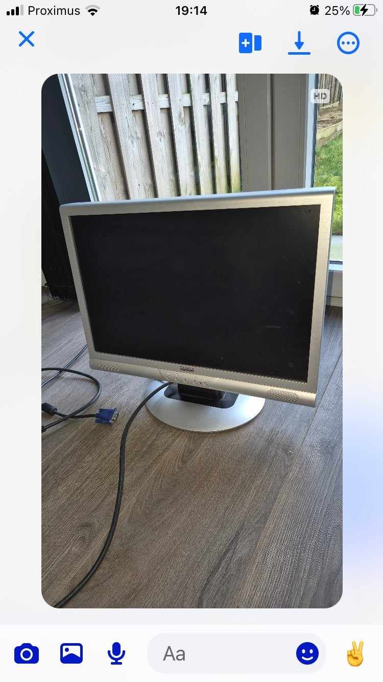 Computerscherm zie uitleg!, Ophalen of Verzenden, Zo goed als nieuw