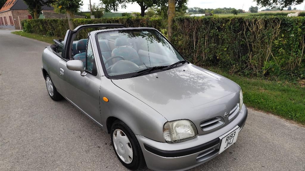 1997 Nissan Micra March Cabriolet 1.3L RHD / rare, Automaat, Cabriolet, Micra, Particulier