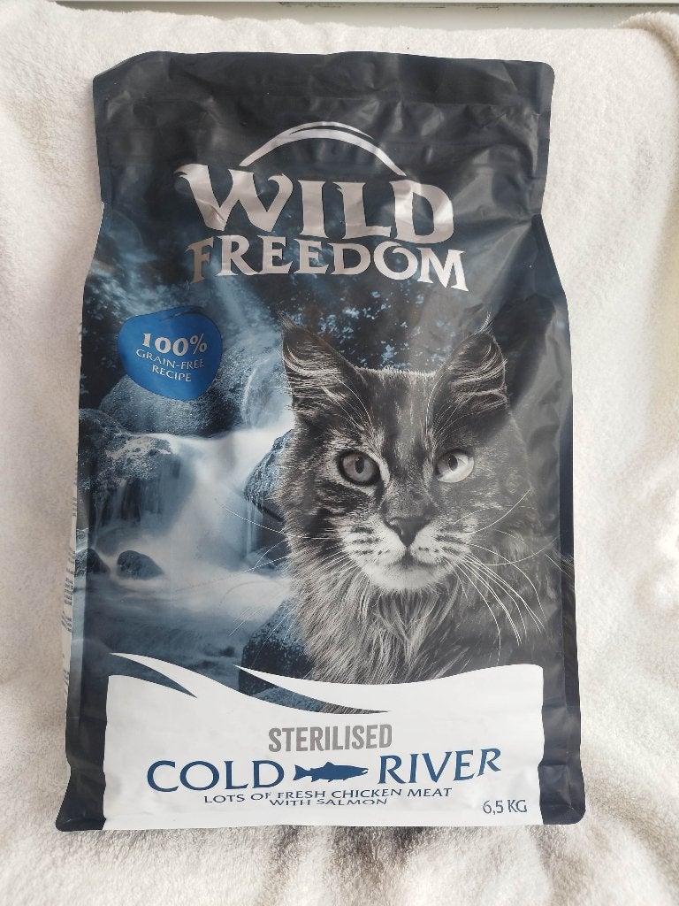 Croquette chat stérilisé Wild Freedom Saumon 6.5kg, Dieren en Toebehoren, Dierenvoeding, Ophalen, Kat