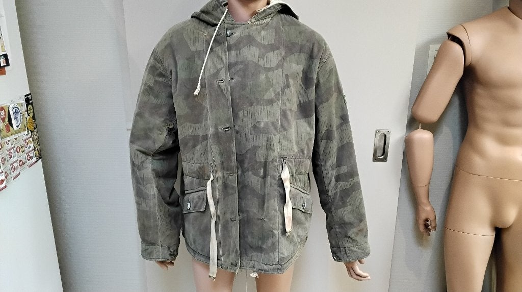Duitse WO2 omkeerbare camo vest., Enlèvement ou Envoi, Armée de terre, Vêtements ou Chaussures
