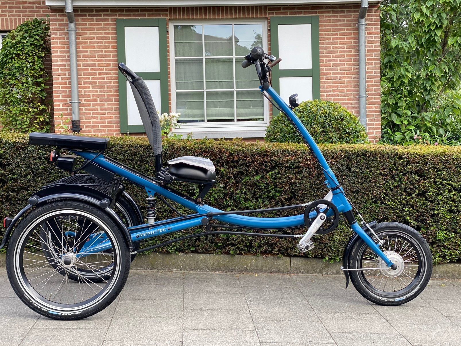 Driewielfiets Pfau Tec Scooter Trike e-bike Nieuw Staat, Fietsen en Brommers, Pfau tec, Verstelbare zitting, Velgrem, Ophalen of Verzenden