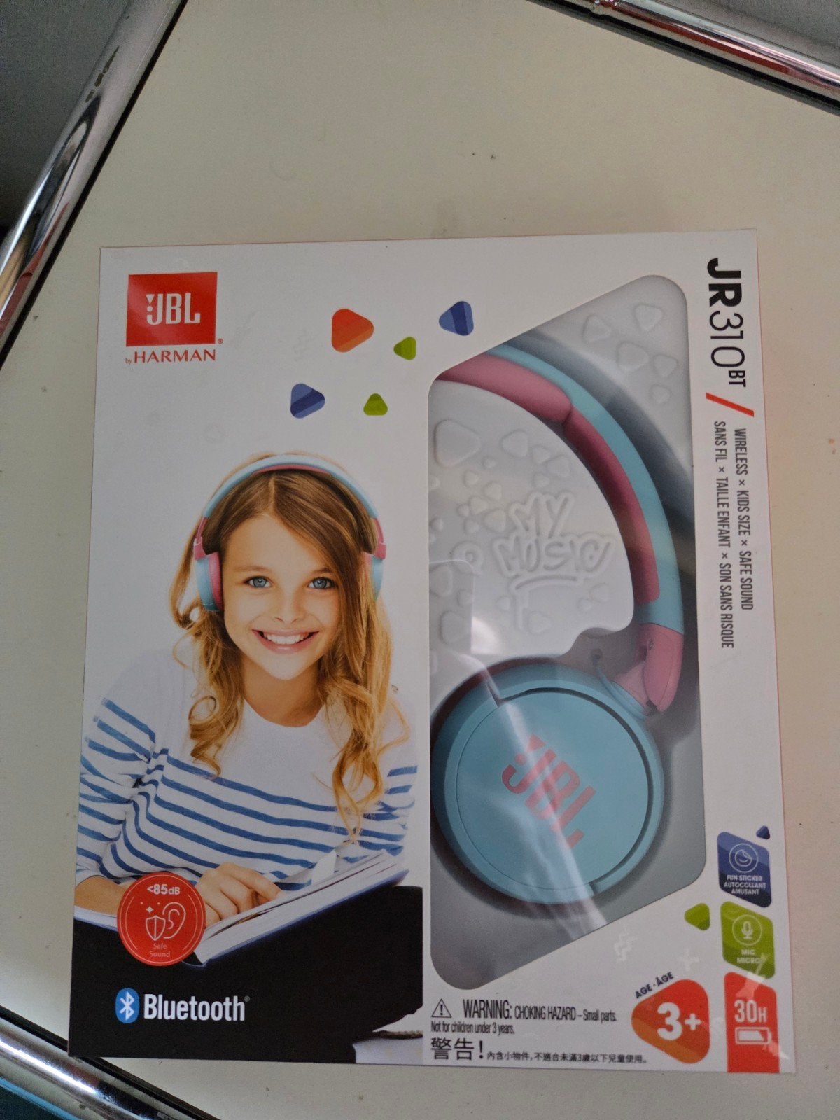 Jbl kinder hoofdtelefoon, Ophalen