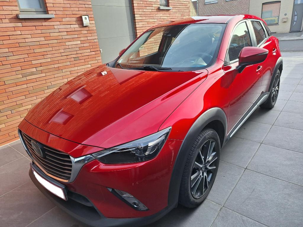 Mazda CX-3 2.0 benzine -  Pure edition - TOPSTAAT!, Autos, Mazda, Boîte manuelle, Entretenue par le concessionnaire, Noir, Particulier