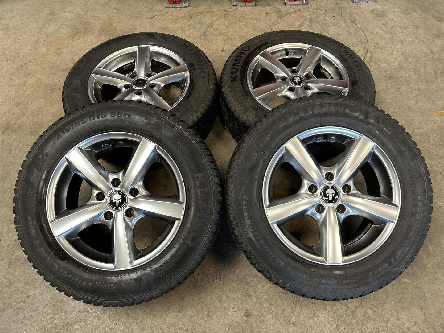 16 inch Dezent velgen + winterbanden Nissan Qashqai, -, -, Banden en Velgen, 17 inch