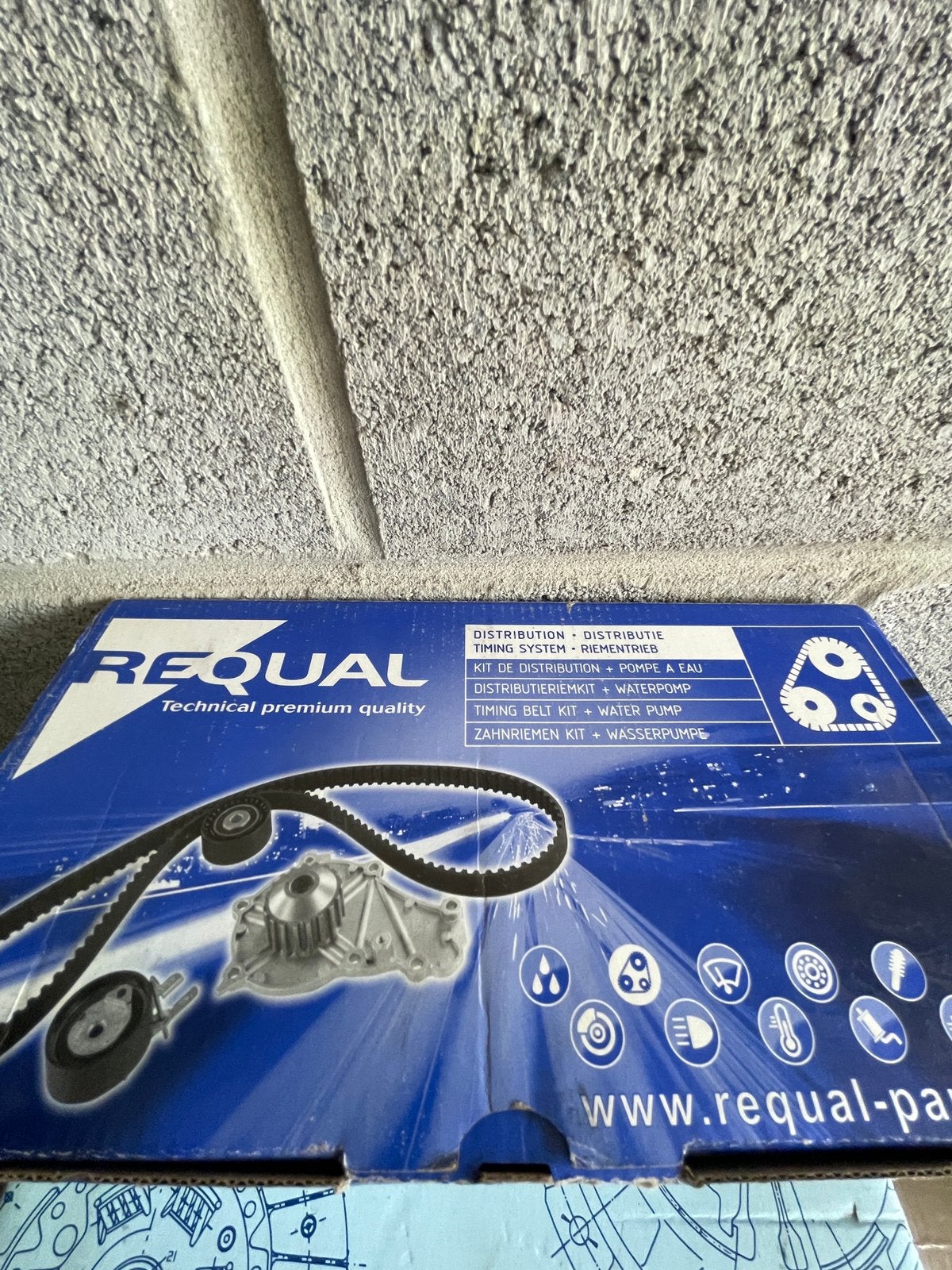 kit de distribution + pompe à eau Requal RTP007, Autos : Pièces & Accessoires, Moteurs & Accessoires, Enlèvement, Neuf