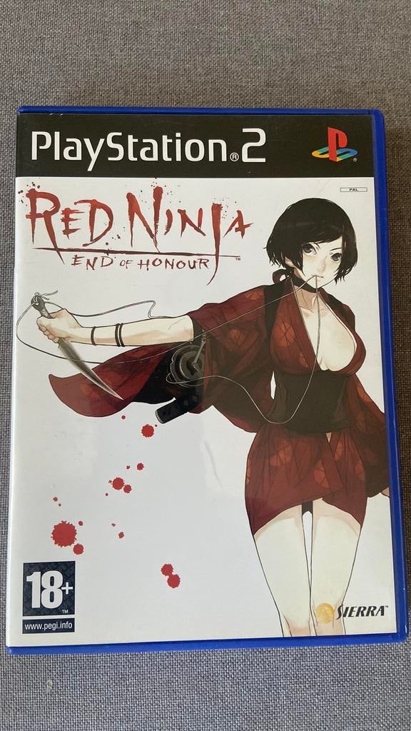 Red Ninja End of Honour ps2 rare zonder boekje, Enlèvement, Comme neuf