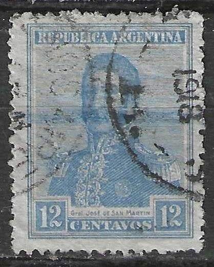 Argentinie 1917 - Yvert 219B - Jose de San Martín (ST), Verzenden, Gestempeld, Zuid-Amerika