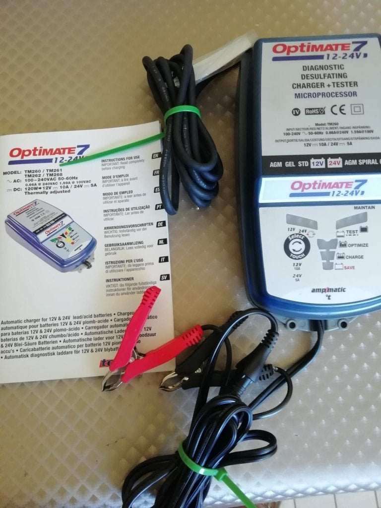 OPTIMATE 7 12 - 24 V comme neuf, Envoi, Neuf