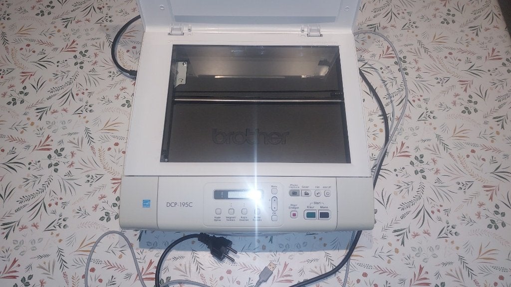 BROTHER printer scanner, Computers en Software, Ophalen, Gebruikt, Printer, Inkjetprinter