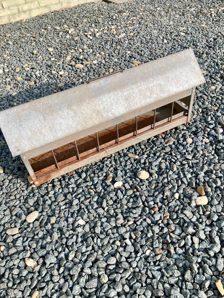 Voederbak kippen Herentals, Ophalen of Verzenden, Gebruikt, Drinken en Voederen