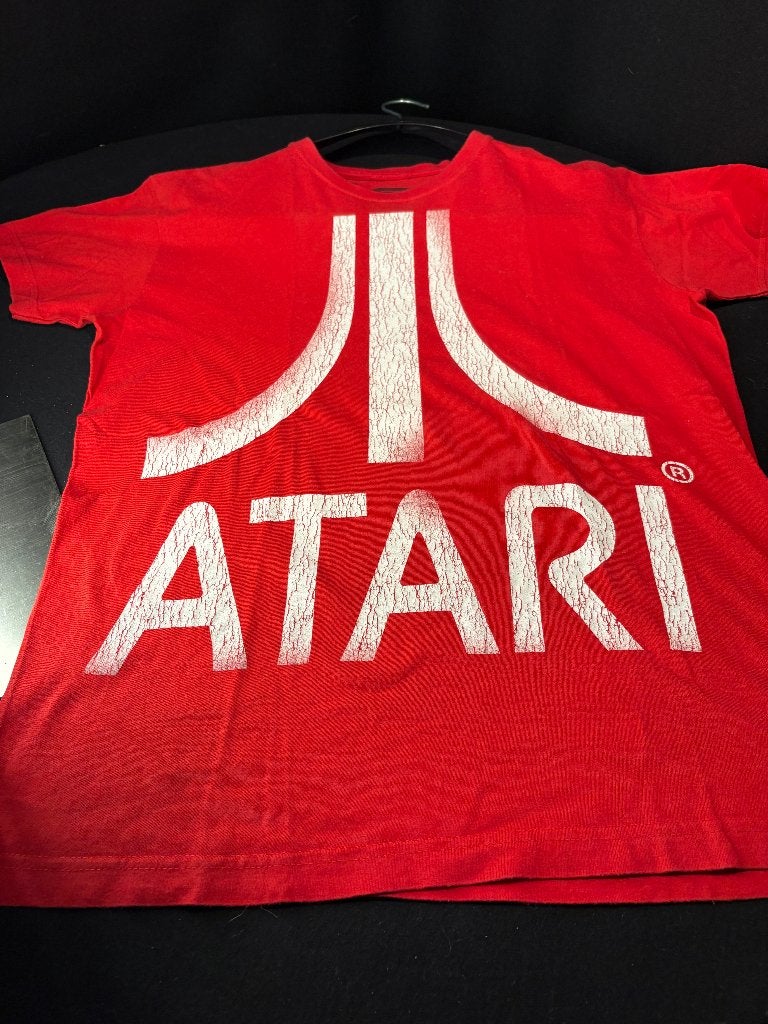 ATARI Vintage look T-Shirt, Kleding | Heren, T-shirts, Ophalen of Verzenden, Gedragen, Rood, Maat 46 (S) of kleiner