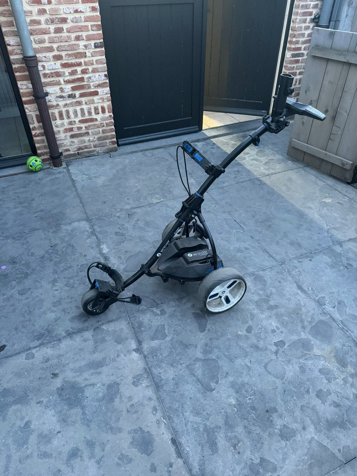 Motocaddy elecktrische golfkar, Sport en Fitness, Golf, Ophalen, Gebruikt, Golfkar