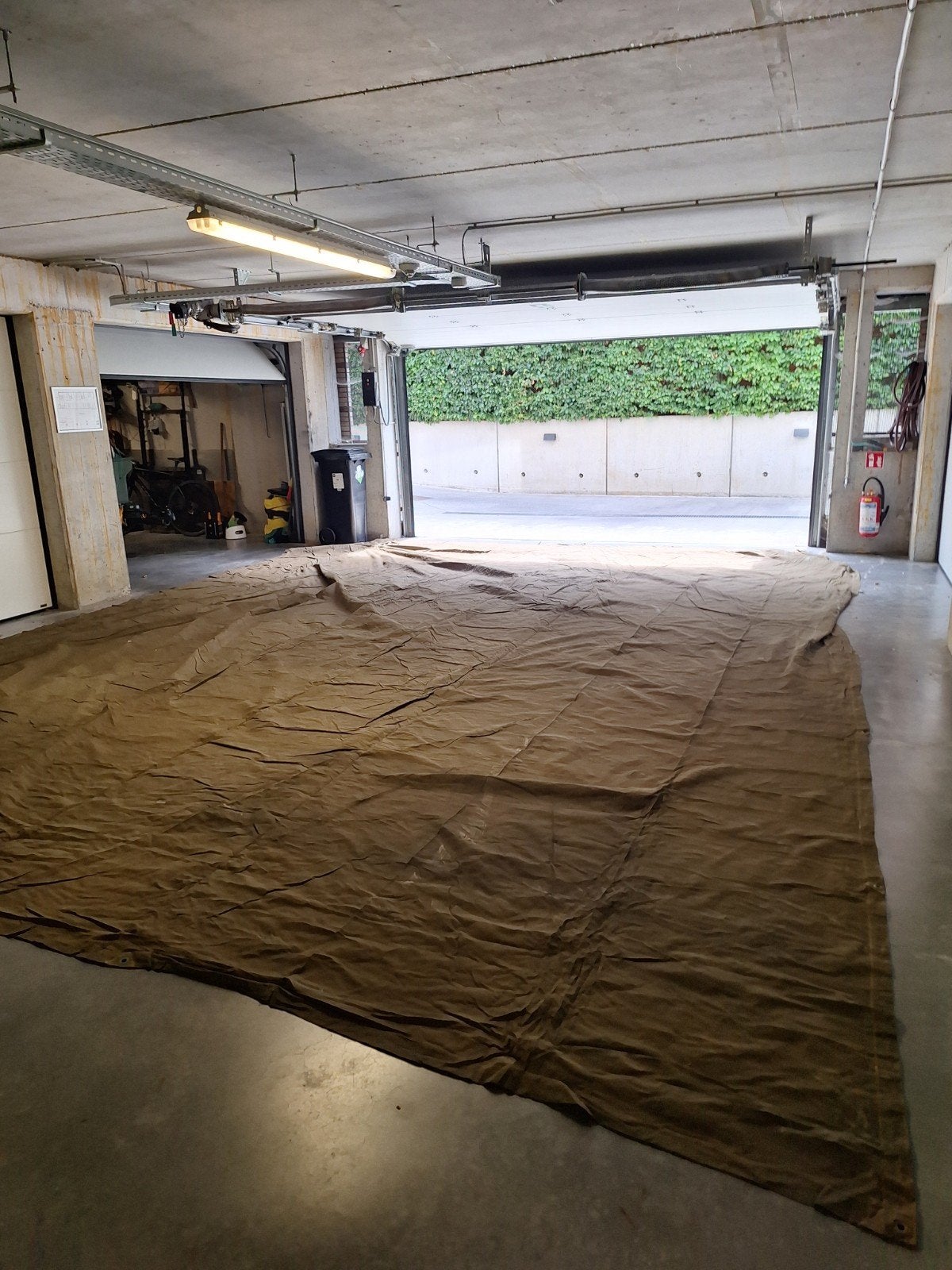 leger zeil, Huis en Inrichting, Stoffering | Vloerbedekking, Ophalen, Gebruikt