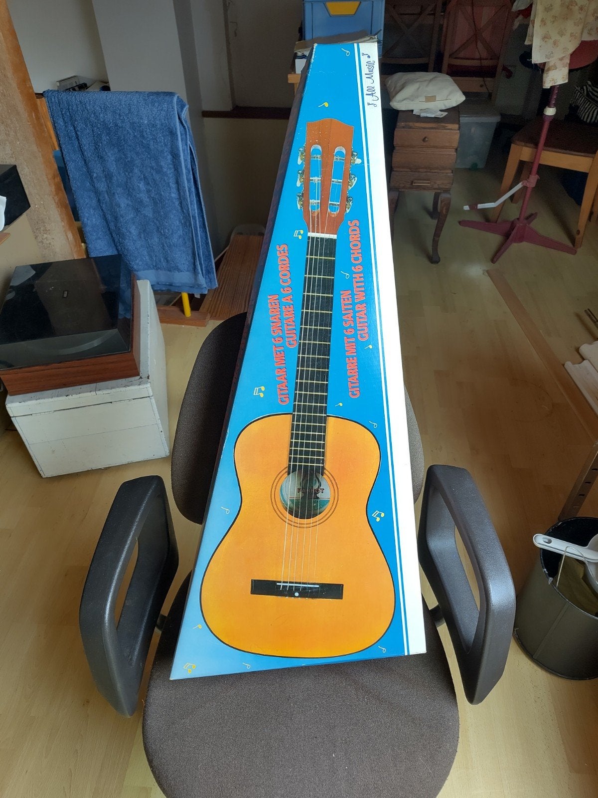 Gitaar, Ophalen