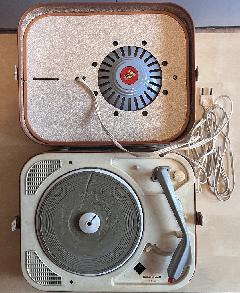 Électrophone portable Vintage Audax / Teppaz – Années 60, TV, Hi-fi & Vidéo, Tourne-disques, Autres marques, Réglage pitch, Tourne-disque