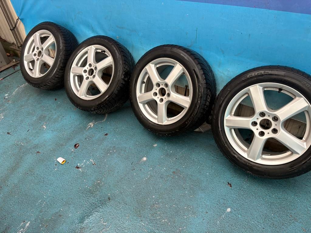 Winterbanden, Ophalen, Gebruikt, 16 inch, Banden en Velgen