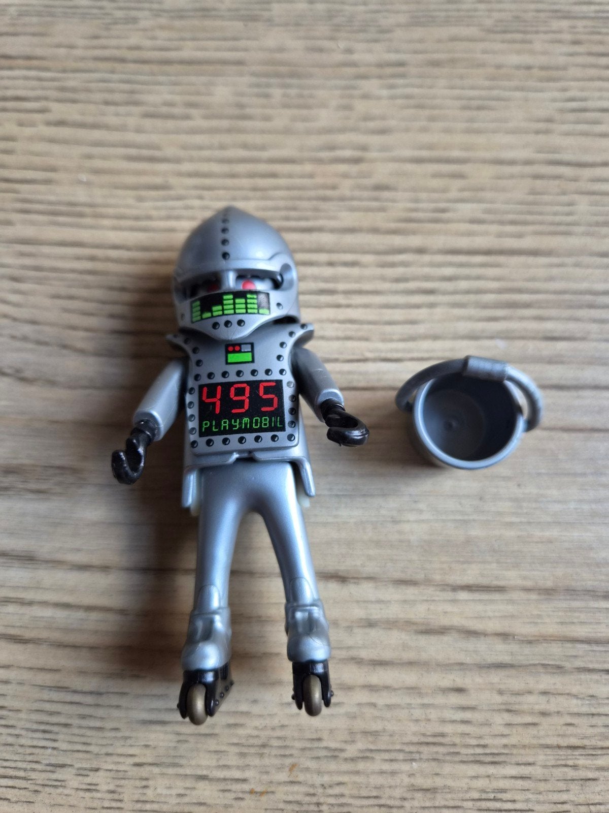 playmobil figurine robot sur patins à roulettes, Enlèvement, Comme neuf, Kit complet, Figurines